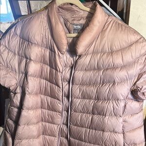 Martha Stewart 2XL Pink Puffer Vest